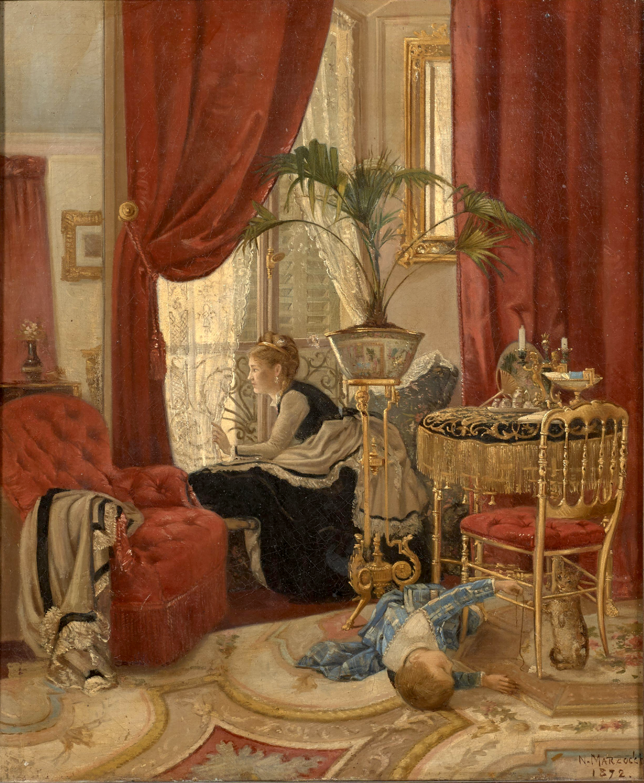L’attente_de_Numa_Marzocchi_de_Bellucci,_1872,_coll.privée